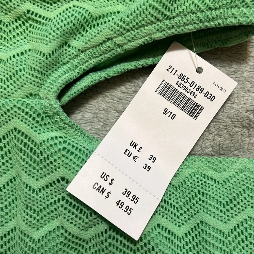 Abercrombie Kids High Neck Crochet Girls One Piece.